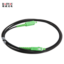 Black Cable SC-SC Optical Fiber Patch Cord